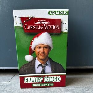 National Lampoon's Christmas Vacation Family Bingo Game Aquarius